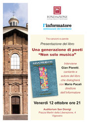 Una generazione di poeti “Non solo musica”