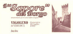 il "Sapore" del Borgo