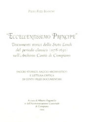 "ECCELLENTISSIMO PRINCIPE"