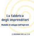 Modalit� di sviluppo dell'high-tech
