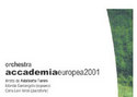 Orchestra accademiaeuropea2001